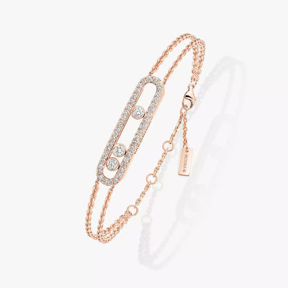 [⭐Haelin Jewelry] Move Classique pavé bracelet