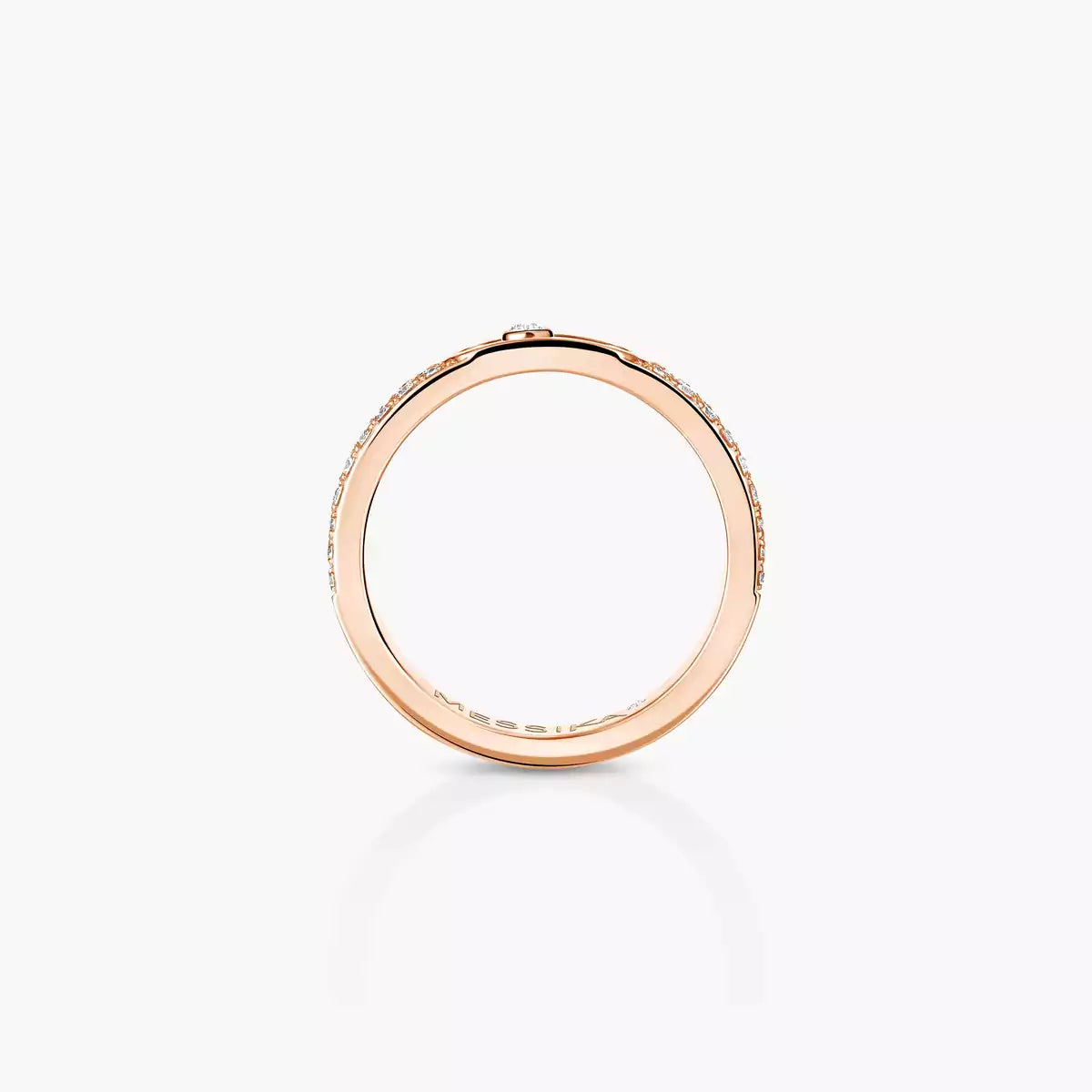 [⭐Haelin Jewelry]Move Joaillerie Pave_ Diamond Wedding Ring