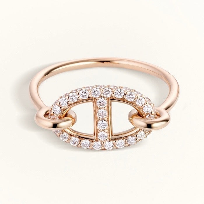 [⭐Haelin Jewelry]RONDE SMALL DIAMOND RING