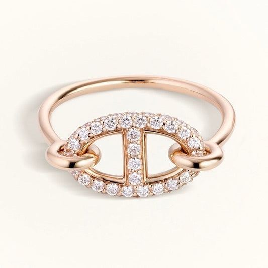 [⭐Haelin Jewelry]RONDE SMALL DIAMOND RING