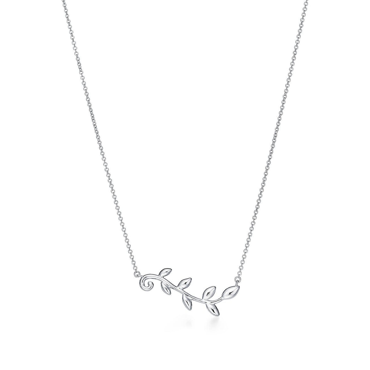 [Haelin Jewelry]PALOMA PICASSO STERLING SILVER OLIVE BRANCH NECKLACE