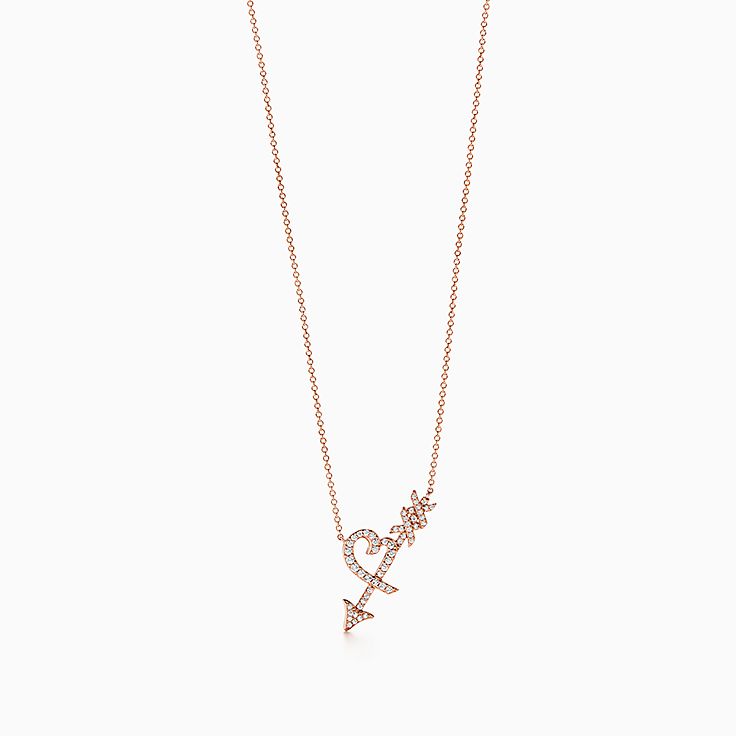 [Haelin Jewelry]COLGANTE HEART & ARROW NECKLACE