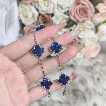 [⭐Haelin Jewelry]CLOVER 5 MOTIF PIETERSITE BRACELET COLLECTION