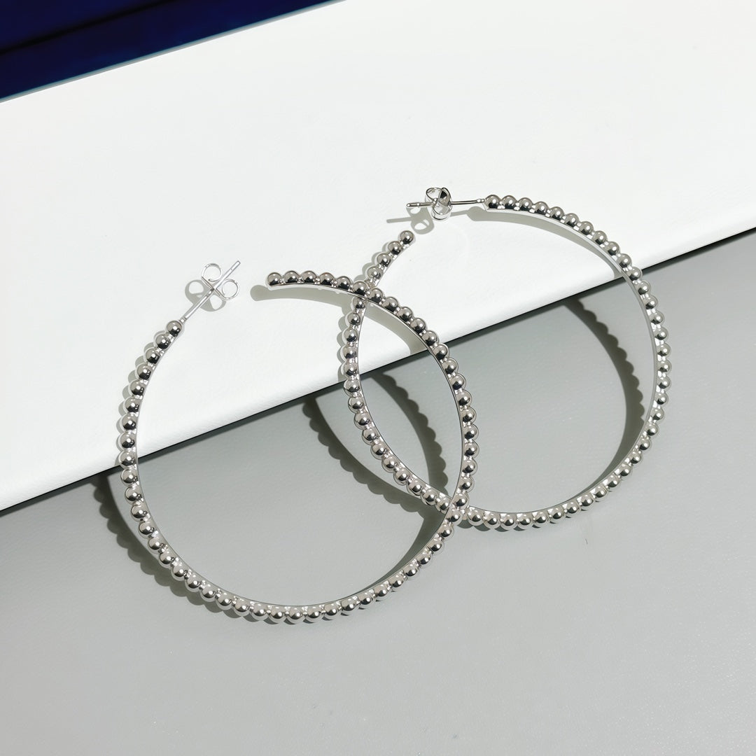 [⭐Haelin Jewelry] SMOOTH BEAD STUD EARRINGS