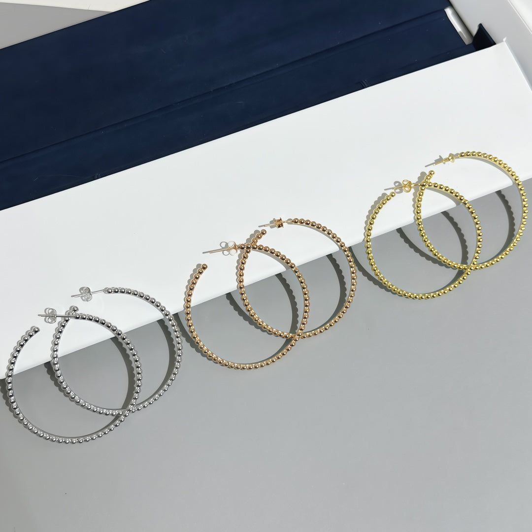 [⭐Haelin Jewelry] SMOOTH BEAD STUD EARRINGS