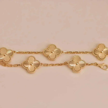 [⭐Haelin Jewelry] CLOVER 5 MOTIF LASER BRACELET COLLECTION