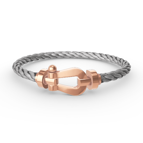 [⭐Haelin Jewelry]FORCE LARGE HORSESHOE NO DIAMOND BRACELET ROSE GOLD