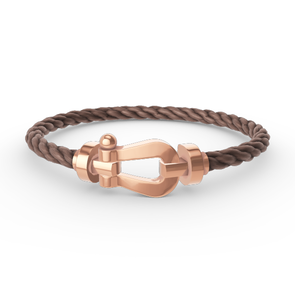 [⭐Haelin Jewelry]FORCE LARGE HORSESHOE NO DIAMOND BRACELET ROSE GOLD