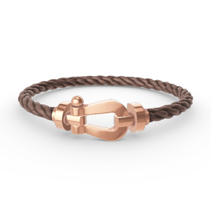 [⭐Haelin Jewelry]FORCE LARGE HORSESHOE NO DIAMOND BRACELET ROSE GOLD