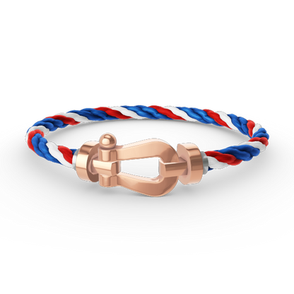 [⭐Haelin Jewelry]FORCE LARGE HORSESHOE NO DIAMOND BRACELET ROSE GOLD