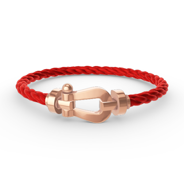 [⭐Haelin Jewelry]FORCE LARGE HORSESHOE NO DIAMOND BRACELET ROSE GOLD