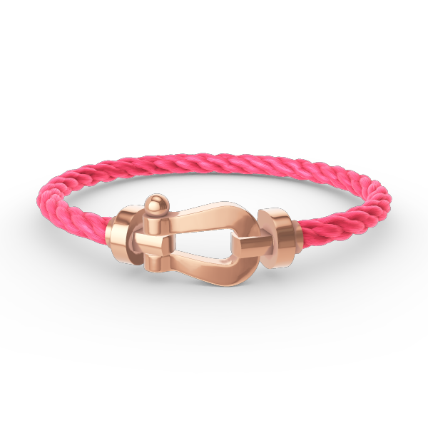 [⭐Haelin Jewelry]FORCE LARGE HORSESHOE NO DIAMOND BRACELET ROSE GOLD