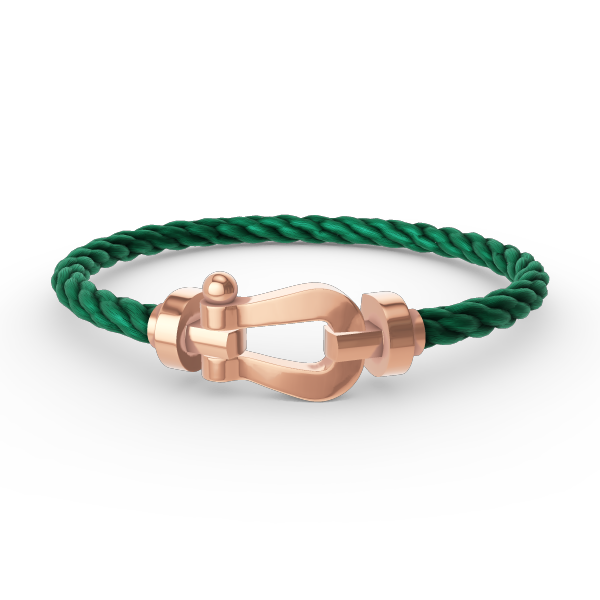 [⭐Haelin Jewelry]FORCE LARGE HORSESHOE NO DIAMOND BRACELET ROSE GOLD