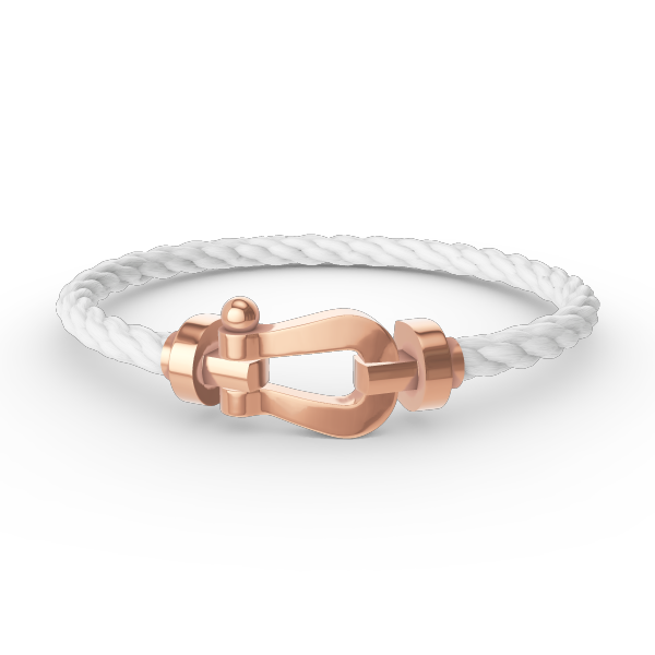 [⭐Haelin Jewelry]FORCE LARGE HORSESHOE NO DIAMOND BRACELET ROSE GOLD