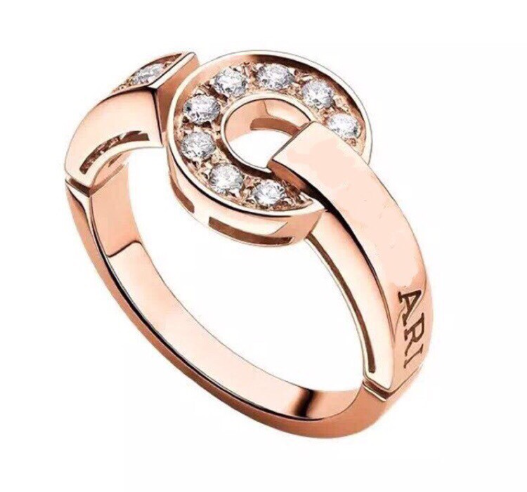 [⭐Haelin Jewelry]DREAM RING DIAMOND PINK GOLD