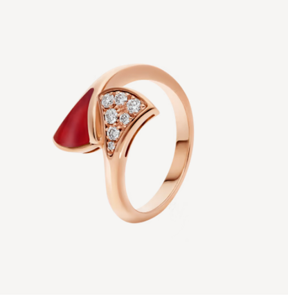 [⭐Haelin Jewelry]DREAM RING PINK GOLD DIAMOND