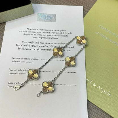 [⭐Haelin Jewelry] CLOVER 5 MOTIF LASER BRACELET COLLECTION