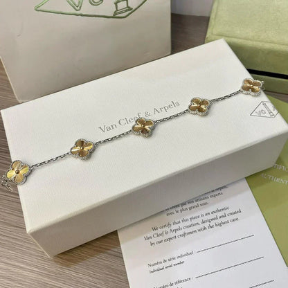 [⭐Haelin Jewelry] CLOVER 5 MOTIF LASER BRACELET COLLECTION
