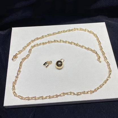 [Haelin Jewelry]HARDWEAR WRAP NECKLACE