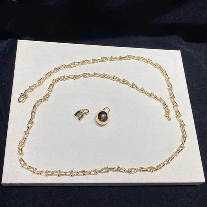 [Haelin Jewelry]HARDWEAR WRAP NECKLACE