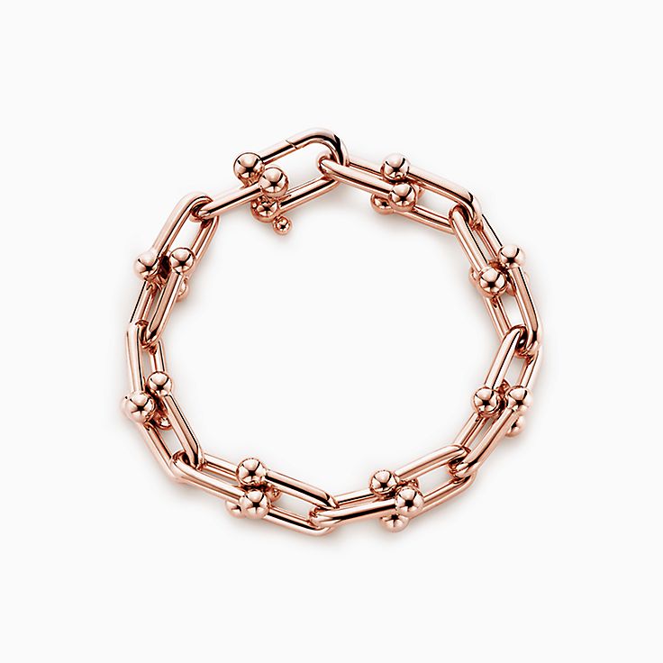 [Haelin Jewelry]HARDWEAR BRACELET PINK GOLD AND SILVER