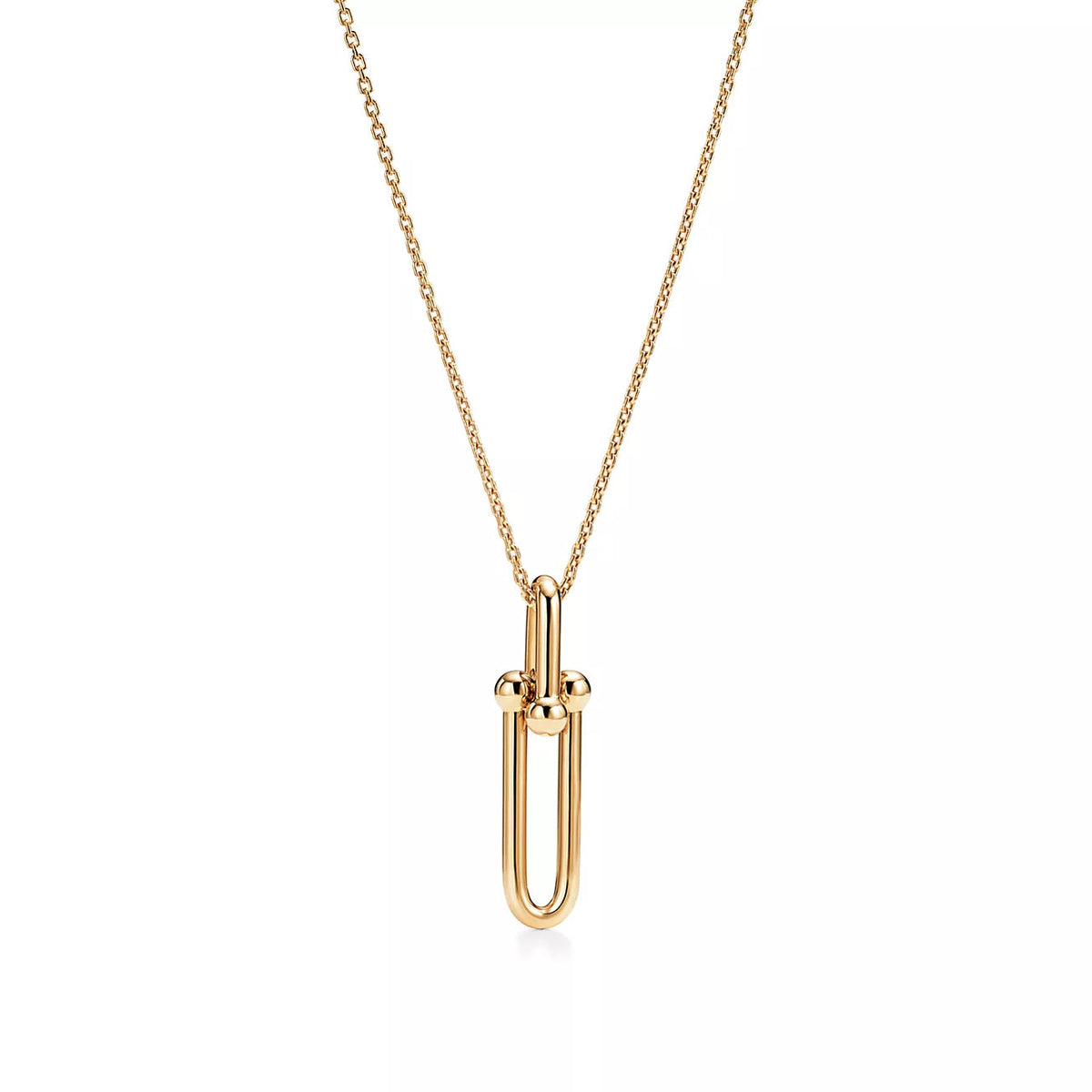 [Haelin Jewelry]HARDWEAR GOLD DROP PEDANT NECKLACE