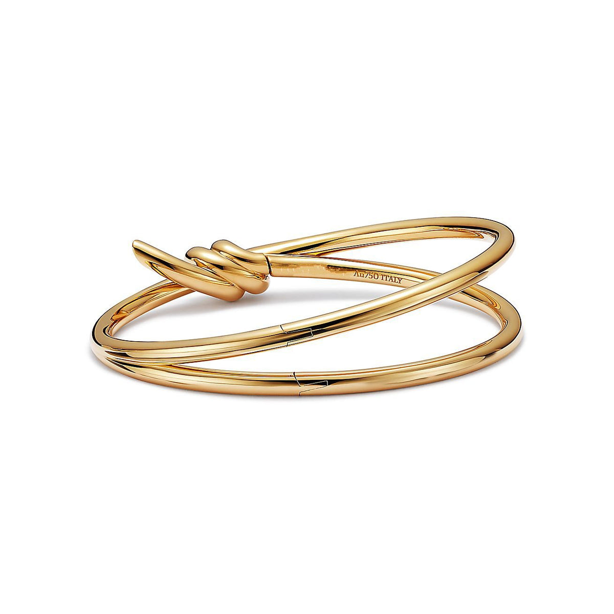 [Haelin Jewelry]KNOT DOUBLE ROW GOLD BRACELET