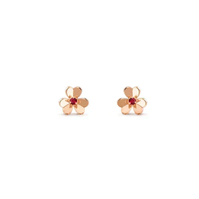 [⭐Haelin Jewelry]FRIVOLE  FLOWER PINK EARRINGS