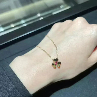 [⭐Haelin Jewelry]FRIVOLE GOLD FLOWER NECKLACE