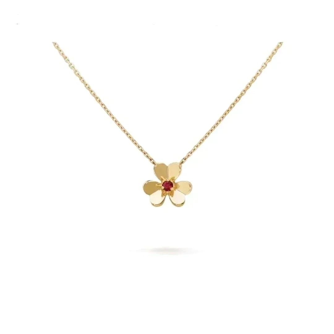 [⭐Haelin Jewelry]FRIVOLE GOLD FLOWER NECKLACE