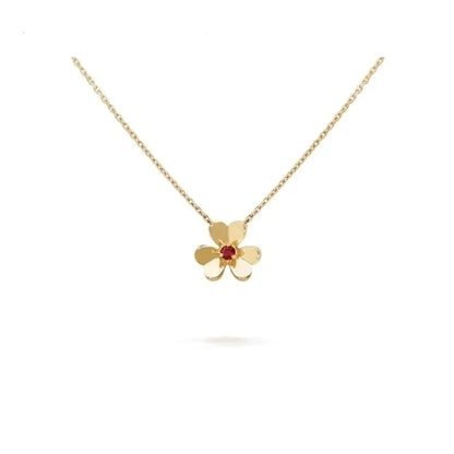 [⭐Haelin Jewelry]FRIVOLE GOLD FLOWER NECKLACE