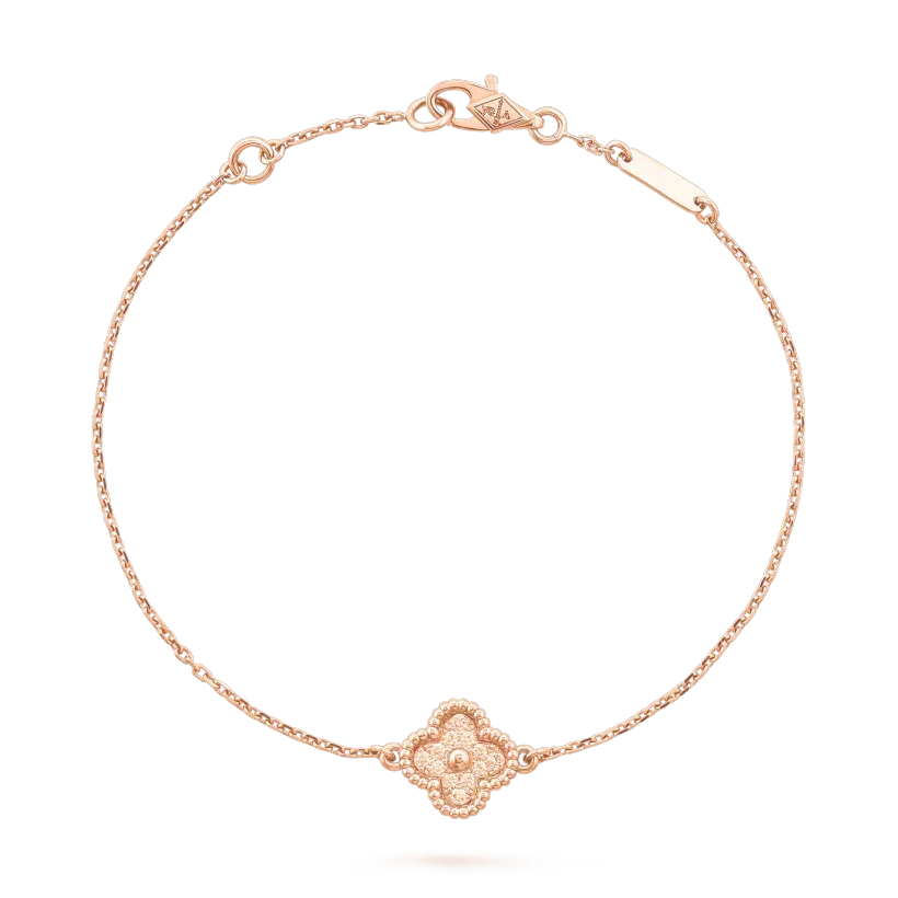[⭐Haelin Jewelry]CLOVER SINGLE FLOWER BRACELET