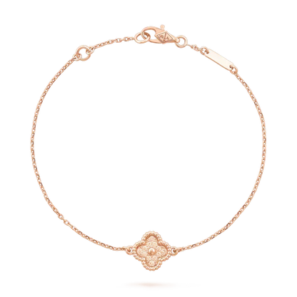 [⭐Haelin Jewelry]CLOVER SINGLE FLOWER BRACELET