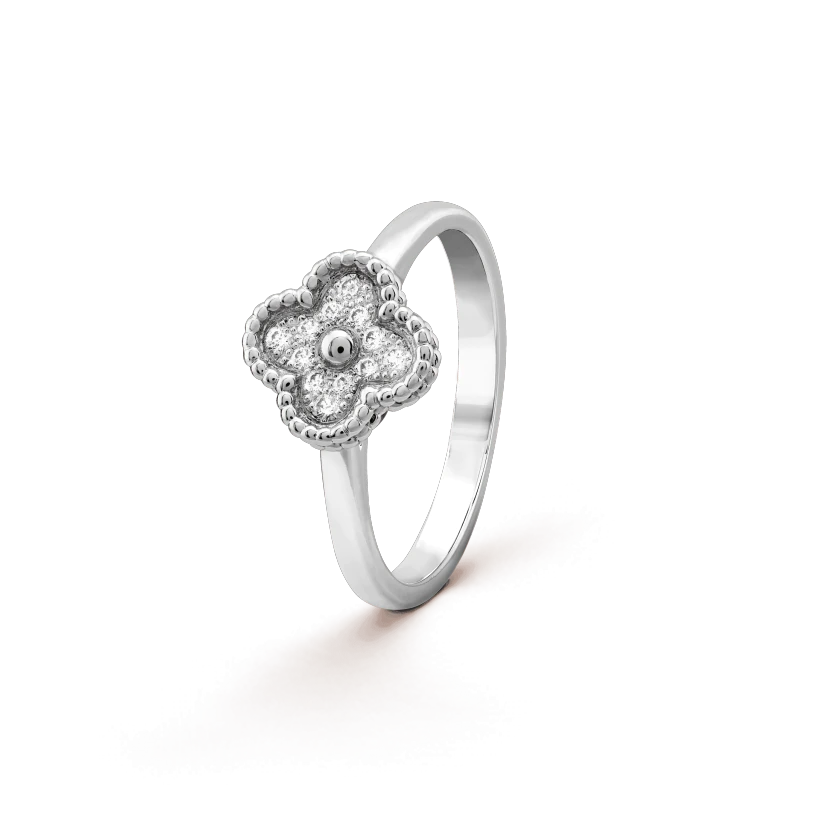 [⭐Haelin Jewelry]CLOVER DIAMOND RING