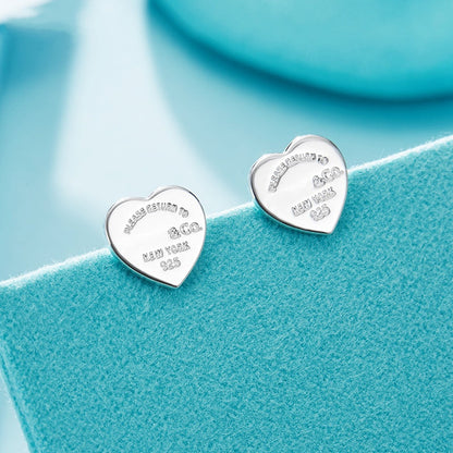 [Haelin Jewelry]RETURN TO TIF LOVE SILVER EARRINGS