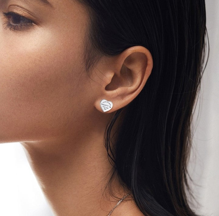 [Haelin Jewelry]RETURN TO TIF LOVE SILVER EARRINGS
