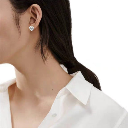 [Haelin Jewelry]RETURN TO TIF LOVE SILVER EARRINGS