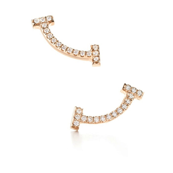 [Haelin Jewelry]SMILE DIAMOND EARRINGS