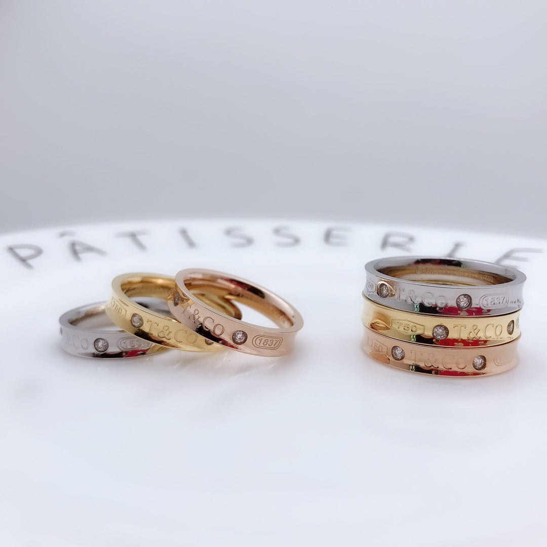 [Haelin Jewelry]DOUBLE DIAMOND RING