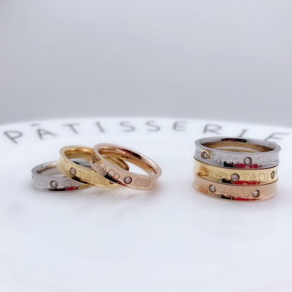 [Haelin Jewelry]DOUBLE DIAMOND RING