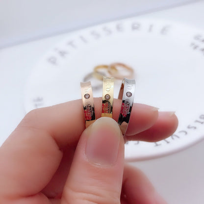 [Haelin Jewelry]DOUBLE DIAMOND RING