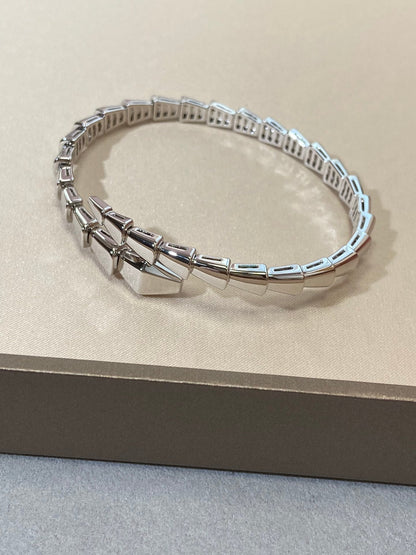[⭐Haelin Jewelry]SERPENTI VIPER SILVER BRACELET