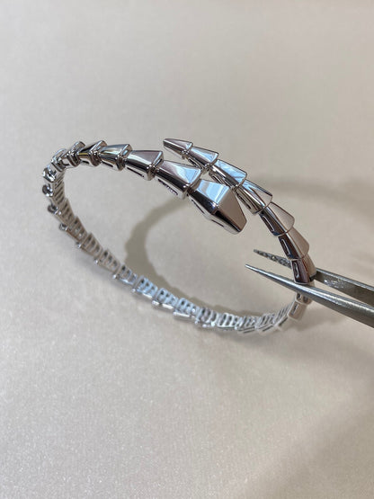 [⭐Haelin Jewelry]SERPENTI VIPER SILVER BRACELET