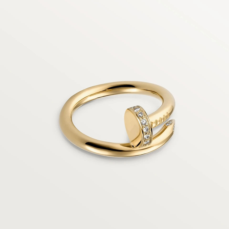 [⭐Haelin Jewelry]JUSTE RING 2.65MM GOLD DIAMOND