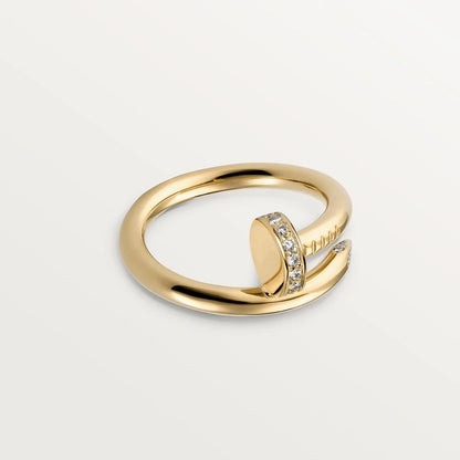 [⭐Haelin Jewelry]JUSTE RING 2.65MM GOLD DIAMOND