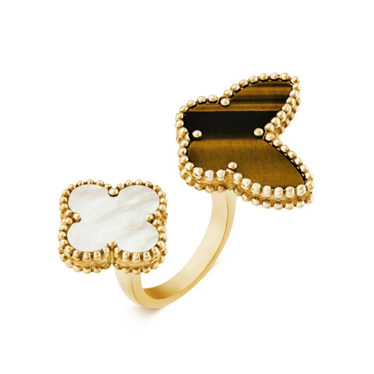 [⭐Haelin Jewelry]LUCKY BETWEEN THE FINGER RING