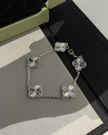 [⭐Haelin Jewelry] CLOVER 5 MOTIF LASER BRACELET COLLECTION